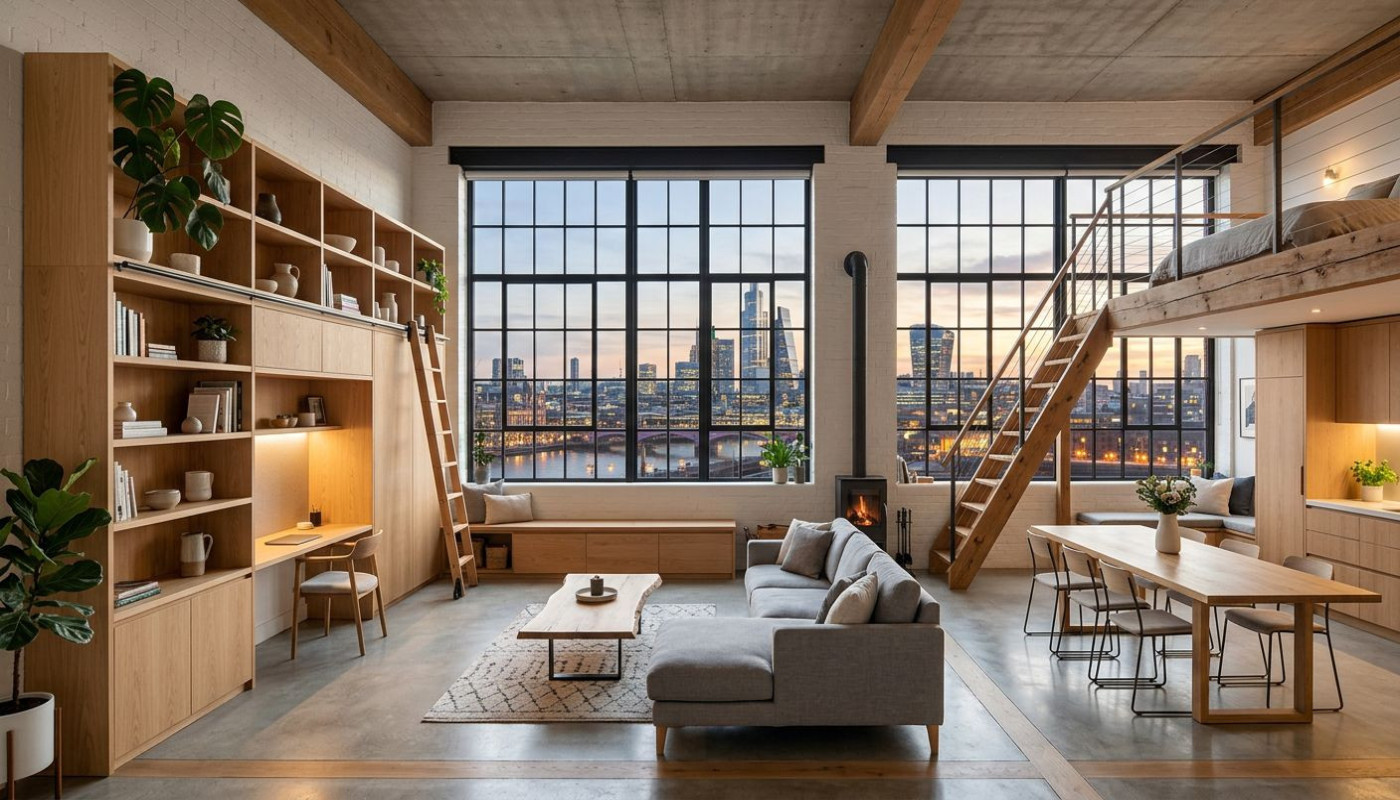 Maximiser l'espace dans un loft : astuces et stratégies
