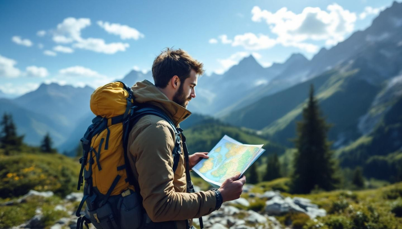 Maximiser l'utilisation des cartes numériques pour la randonnée